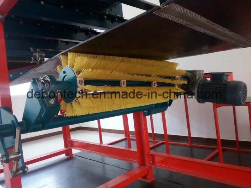 Conveyor Spare Parts Cylindrical Nylon Roller Brush Conveyor Belt Cleaning Brush Scraper