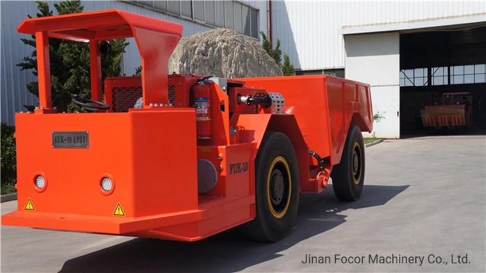 Underground Dump Truck with 10 Tons Capacity