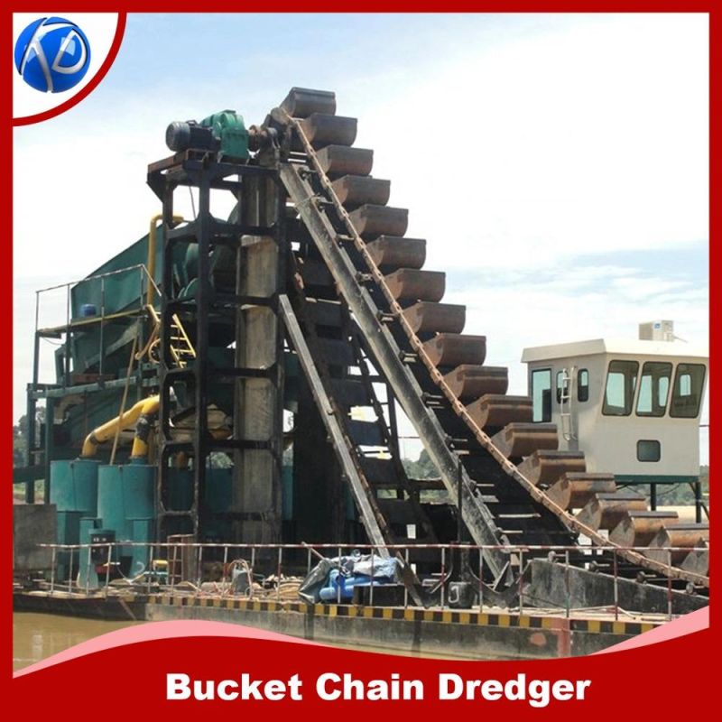 Keda Gold Bucket Chain Dredger Vessel for Sale