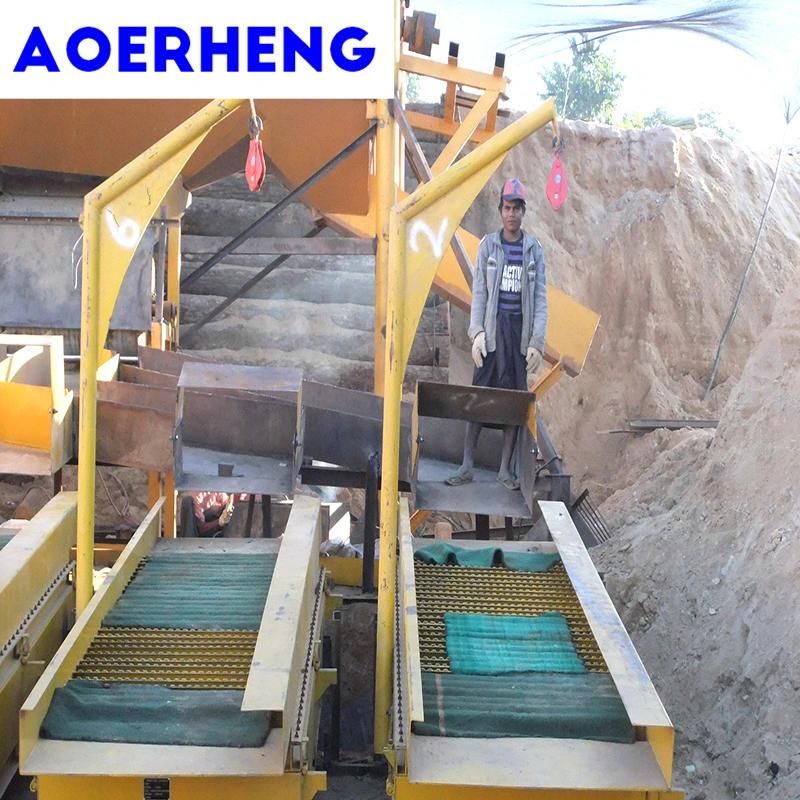 Land Mining Machinery with Agitation Device for Gold