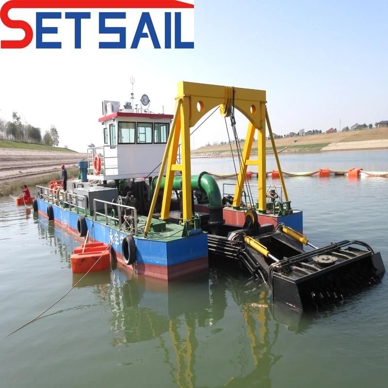 Multifunction Trailing Hopper Suction Hard Mud Dredger with Mornitoring System
