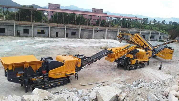 XCMG Offical XPE0912 Mobile Tracked Stone Jaw Crusher Machine Price