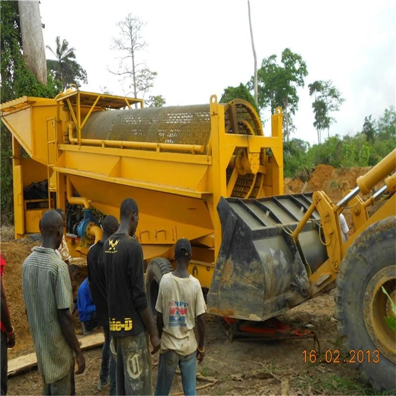 Keda Gold Mining Machine Trommel Screen for Gold Wash Plant