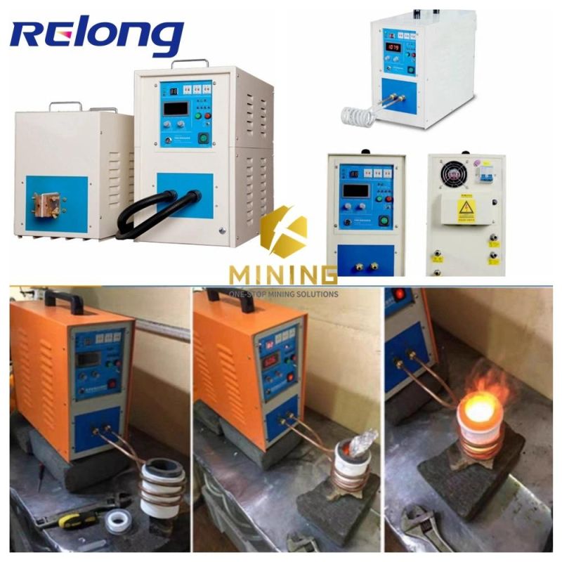 Gold Smelting Induction Melting Tilting Furnace