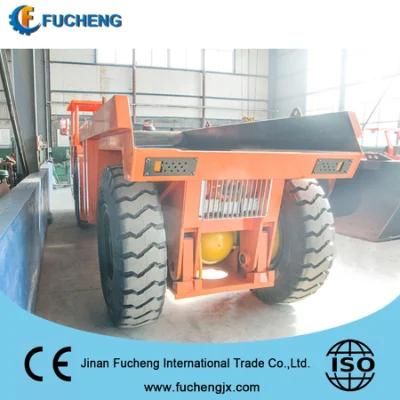 Underground copper mining Automatic unloading dump truck for tunnel