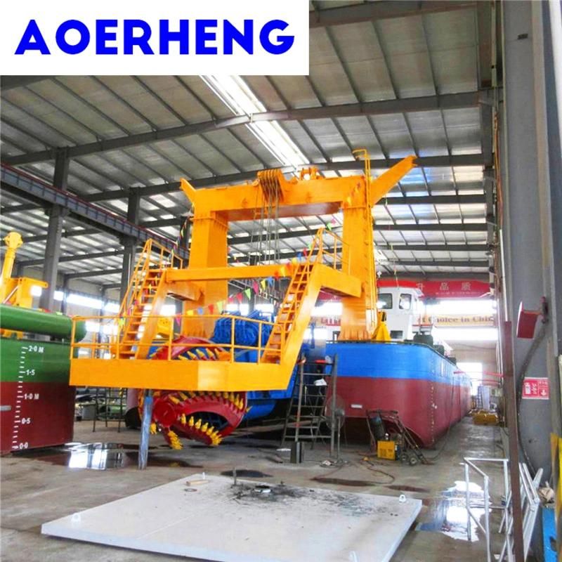 Hydraulic Motor Cutter Suction River Sand Dredger with Diesel Engine