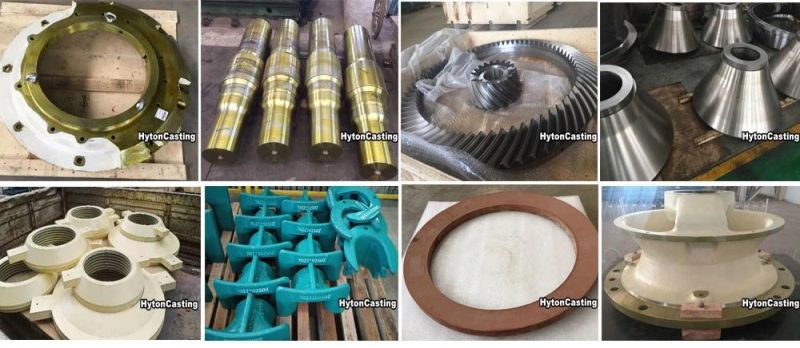 Mining Machinery Casting Cone Crusher Parts Frame Lower Shell Upper Shell