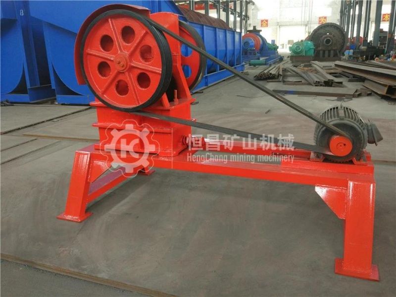 Mobile Type PE150*250 Jaw Crusher with Diesel Engine Crusher for Gold Mining