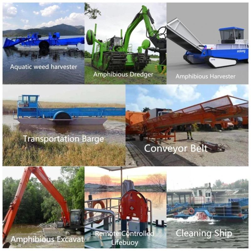 Amphibious Excavator Multifunction Dredgers for Waterways Cleaning and Sand Dredging for Sale