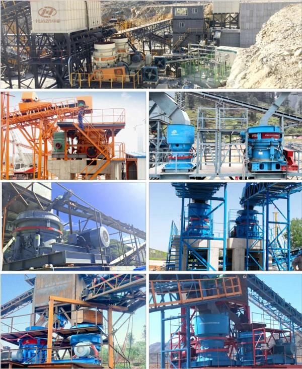 High Performance Multi/Single Cylinder Hydraulic Cone Crusher China Manufacturer for Mining/Quarry/Sand Making/Rock Crushing/Ore/Granite/Limestone