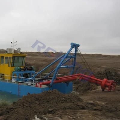 China Low Price River Sand Dredging Machine/Cutter Suction Dredger for Sale