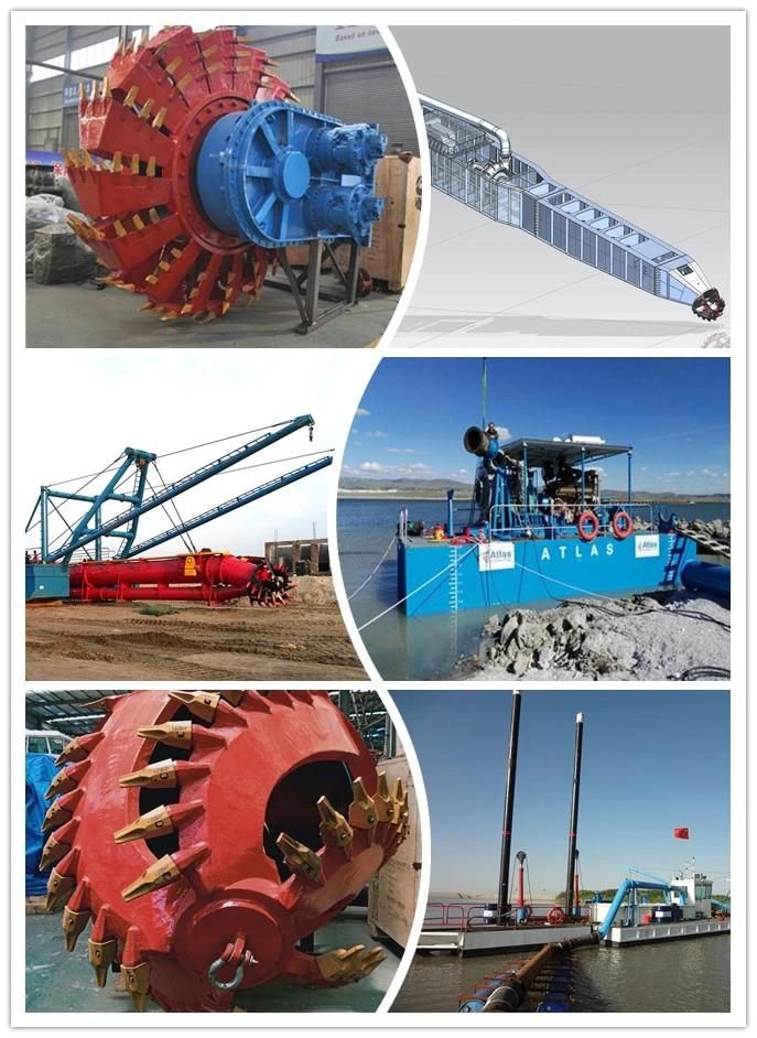 High Efficiency Small Sand Pumping Vessel Multi-Effect Cutter Suction Dredger