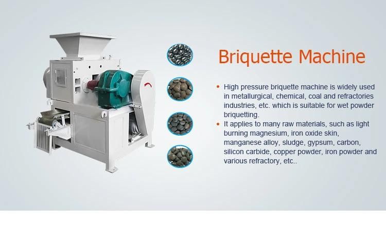 Best Selling Four-Roller Twice Press Coal Charcoal Briquette Machine