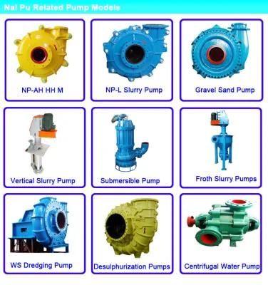 Centrifugal Booster Slurry Sand Dredge Pump Price List