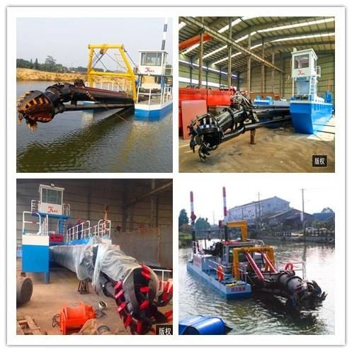 18 Inch ISO Approved Mini Iron Sand Suction Cutter Dredger for River Dredging Project