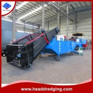 Head Dredging Weed Harvester and Floating Trash Collector