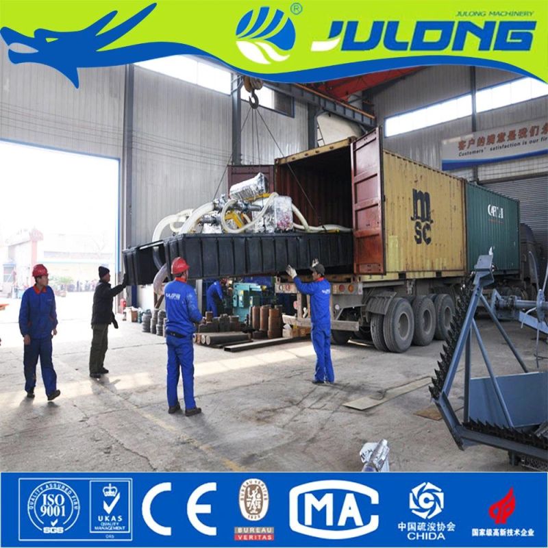 Julong 20 Inch 3500m3/Hr Cutter Suction Dredger for Sand and Reclamation Works