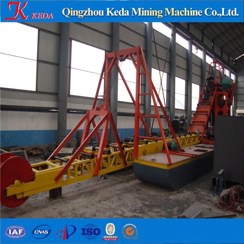 Bucket Chain Dredger for Medium Size