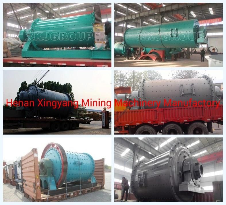 Factory Sale 100tpd Wet Ball Mill for Processing Silver Ore
