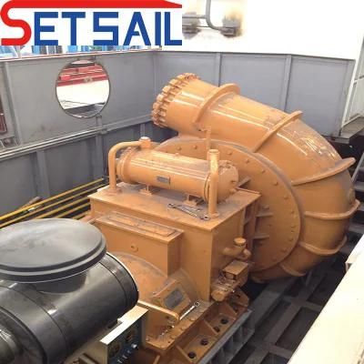 Durable Material Made River Sand Pump with Diesel Engine Power