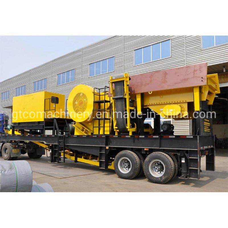 Portable Mobile Hammer Crusher Plant