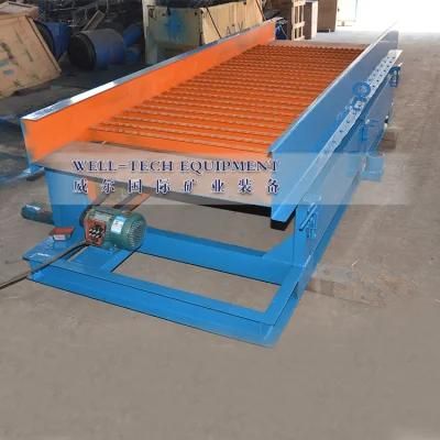 Vibrating Gold Sluice for Alluvial Gold Ore Separation Unit