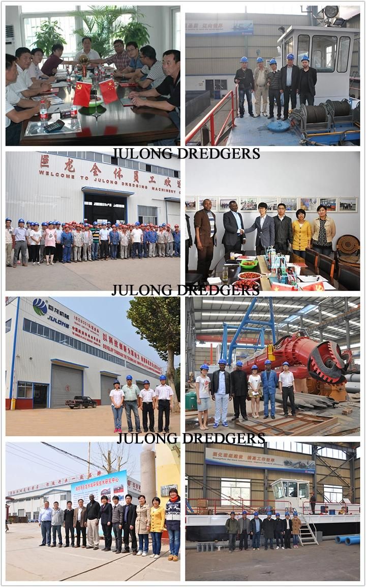 China Hydraulic Cutter Suction Dredger for Sand Dredging and Land Reclamation in River/ Lake / Port / Sea