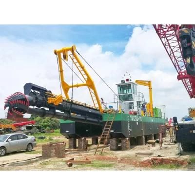 Widely Exported Powerful Pump Mud Dredger for The River Bottom Used