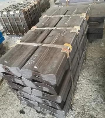 High Chrome High Manganese Martensitic Impact Crusher Blow Bar for Mining and Aggregate