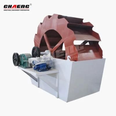 High Efficiency Wheel Bucket Sand Washer for River Sand Washing