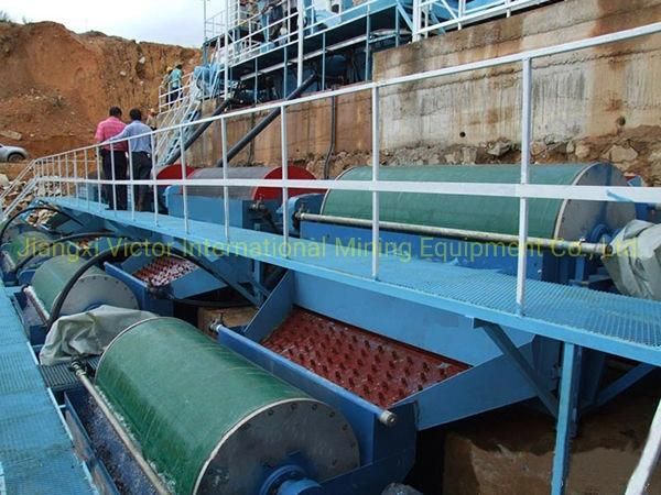 Wet High-Intensity Magnetic Separator Magnetic Drum Separator Machine for Sale