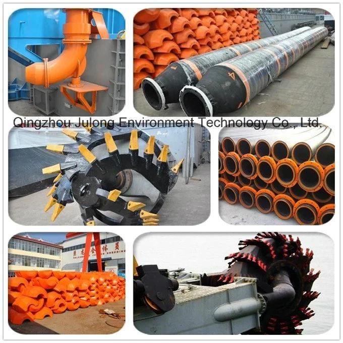 Cutter Suction Dredger with Crown Cutter Head for Sand Dredging Equipment