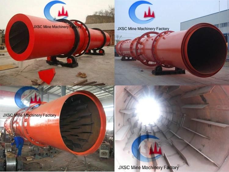 Mineral Separation Mini Drum Dryer Rotary Drum Dryer with Air Stove